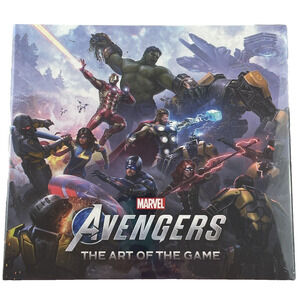 Marvels Avengers Art of the Game Hardcover Book Iron Man Hulk Thor Cap America